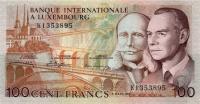 Gallery image for Luxembourg p14Aa: 100 Francs from 1981