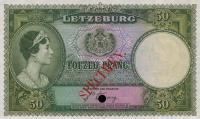 Gallery image for Luxembourg p45s: 50 Francs