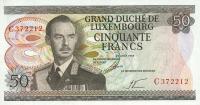 Gallery image for Luxembourg p55a: 50 Francs