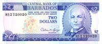 Gallery image for Barbados p42: 2 Dollars