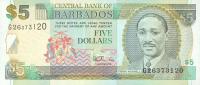 Gallery image for Barbados p55: 5 Dollars
