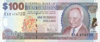 p59a from Barbados: 100 Dollars from 1999