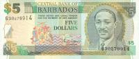 p61 from Barbados: 5 Dollars from 2000