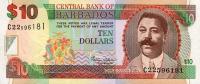 p62 from Barbados: 10 Dollars from 2000