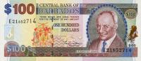 Gallery image for Barbados p65a: 100 Dollars