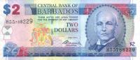 p66c from Barbados: 2 Dollars from 2012