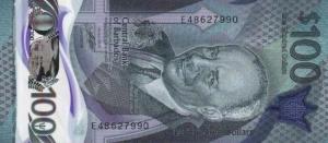 p85b from Barbados: 100 Dollars from 2024 p85b from Barbados: 100 Dollars from 2024
