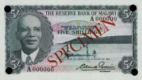 Gallery image for Malawi p1s: 5 Shillings
