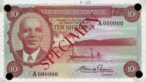 Gallery image for Malawi p2s: 10 Shillings