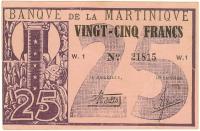 Gallery image for Martinique p18: 25 Francs