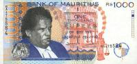 p47 from Mauritius: 1000 Rupees from 1998