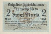 p3b from Memel: 2 Mark from 1922