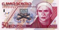 Gallery image for Mexico p101: 50 Nuevos Pesos
