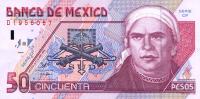 Gallery image for Mexico p107d: 50 Pesos