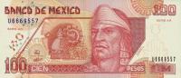p108b from Mexico: 100 Pesos from 1996