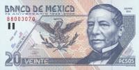 Gallery image for Mexico p111: 20 Pesos