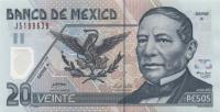 Gallery image for Mexico p116e: 20 Pesos