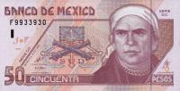 p117a from Mexico: 50 Pesos from 2000