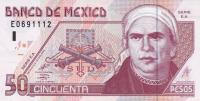 p117b from Mexico: 50 Pesos from 2002