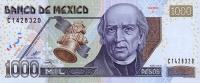 Gallery image for Mexico p121a: 1000 Pesos