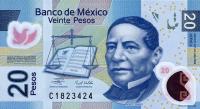 Gallery image for Mexico p122a: 20 Pesos