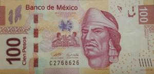 p124f from Mexico: 100 Pesos from 2009