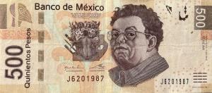 p126aw from Mexico: 500 Pesos from 2015