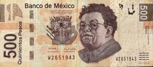 p126e from Mexico: 500 Pesos from 2010