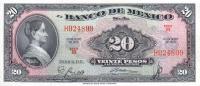 Gallery image for Mexico p54h: 20 Pesos