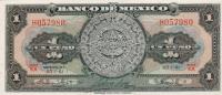 p59g from Mexico: 1 Peso from 1961