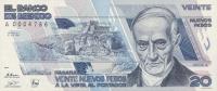 Gallery image for Mexico p96: 20 Nuevos Pesos