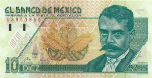 Gallery image for Mexico p99: 10 Nuevos Pesos