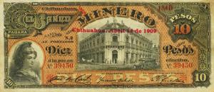 pS164Ad from Mexico: 10 Pesos from 1897