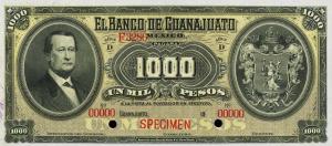 pS295s from Mexico: 1000 Pesos from 1900