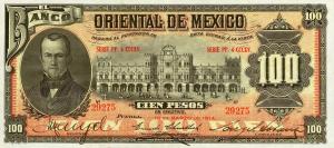 pS385c from Mexico: 100 Pesos from 1901