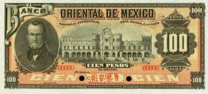 pS385s from Mexico: 100 Pesos from 1901