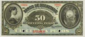 pS393s from Mexico: 50 Pesos from 1903