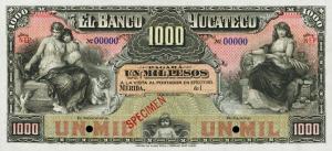 pS473s3 from Mexico: 1000 Pesos from 1890