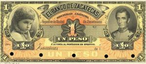 pS474p from Mexico: 1 Peso from 1891