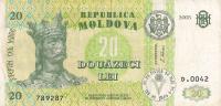 p13g from Moldova: 20 Leu from 2005