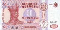 p14e from Moldova: 50 Leu from 2008