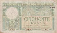 p19a from Morocco: 50 Francs from 1929