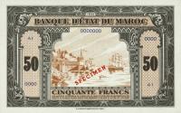 p26s from Morocco: 50 Francs from 1943