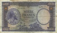 p29a from Belgian Congo: 1000 Francs from 1953