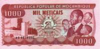 Gallery image for Mozambique p128: 1000 Meticas