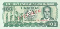 Gallery image for Mozambique p130s: 100 Meticas