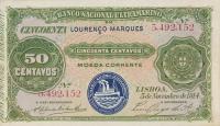 p58 from Mozambique: 50 Centavos from 1914