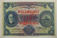 p70s from Mozambique: 20 Escudos from 1921