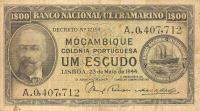 p92a from Mozambique: 1 Escudo from 1944