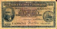 p93a from Mozambique: 2.5 Escudos from 1944